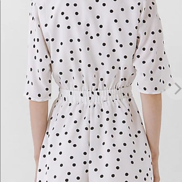 Express Polka Dot Romper - XS - New with tags - Picture 4 of 6